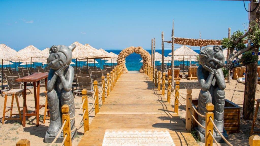 Club Kavala Beach Hotel Assos Exteriör bild