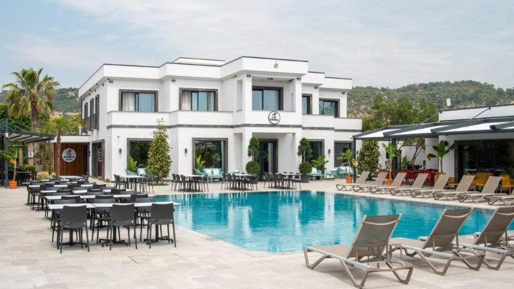 Club Kavala Beach Hotel Assos Exteriör bild