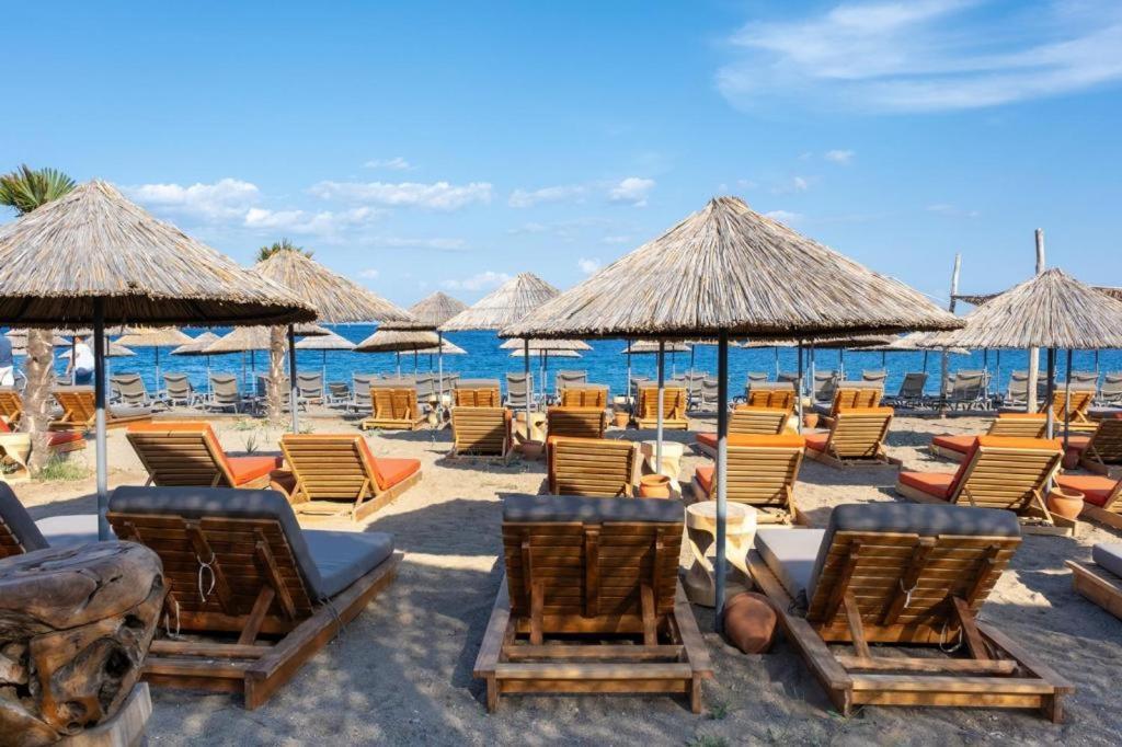 Club Kavala Beach Hotel Assos Exteriör bild