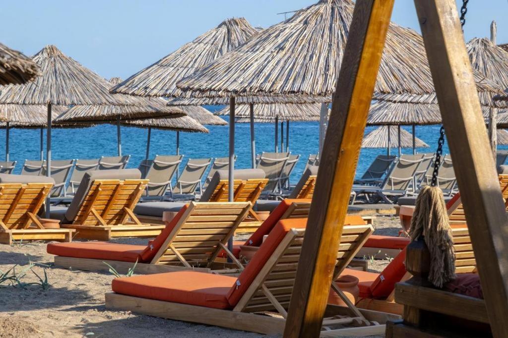 Club Kavala Beach Hotel Assos Exteriör bild